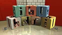 Cubes IBL-HDRI