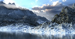 Montañas nevadas