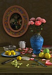 Still life with roses