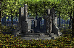 Ruin in Wood