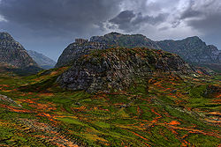Castle above Dale