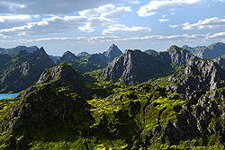Craggy and Green