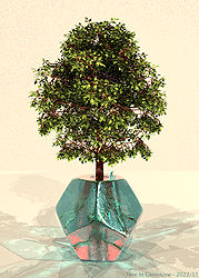 Tree in Gemstone