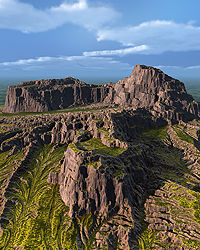 Isolated Bedrock