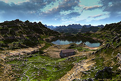 Barn at Pond