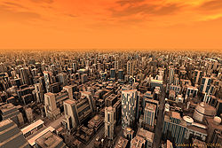 Golden Lit City