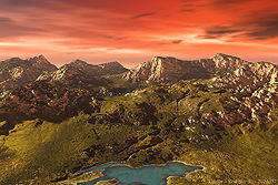 Under a Red Sky