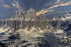 Icy Cliffs