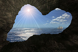Rock Window to Sea
