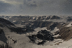 Valley in Snow