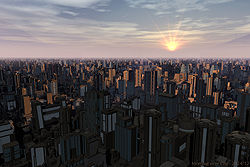 Morning over City