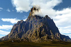 Peak in Clouds