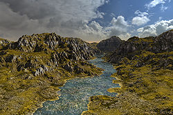 Curved River