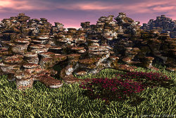 Cairn in Grass