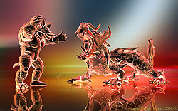 Armadilli and Dragon