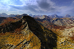 Ridgy Mountains (Red)