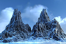 Blue Twin Peaks