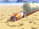 Hot Car in the desert