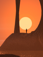 Sunset At The Cavern