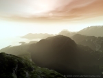 Sunset over the Glacier
